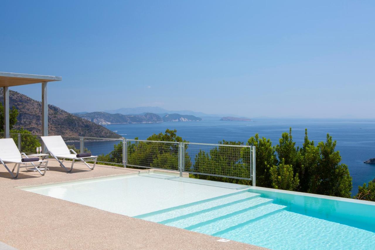 Villa Sirina Of Blue Caves Complex With Amazing View Gurantees Calm And Mind Relaxation 시보타 외부 사진