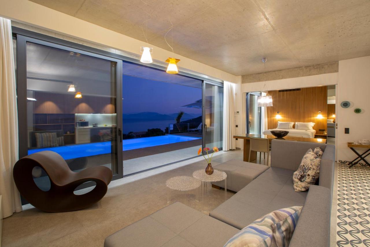 Villa Sirina Of Blue Caves Complex With Amazing View Gurantees Calm And Mind Relaxation 시보타 외부 사진