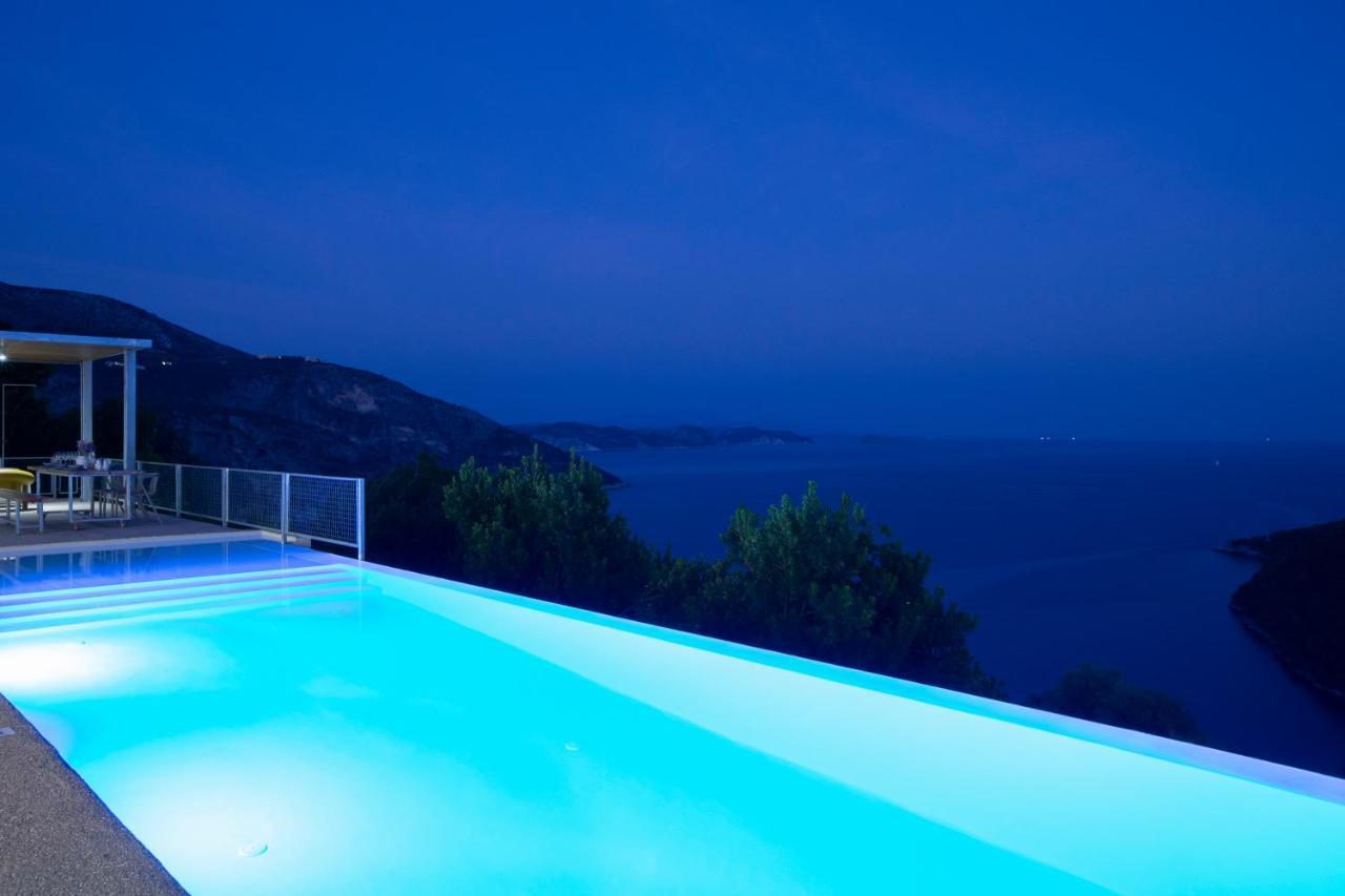 Villa Sirina Of Blue Caves Complex With Amazing View Gurantees Calm And Mind Relaxation 시보타 외부 사진