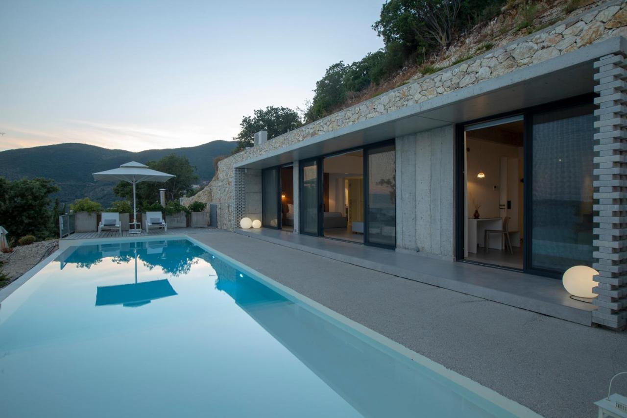 Villa Sirina Of Blue Caves Complex With Amazing View Gurantees Calm And Mind Relaxation 시보타 외부 사진