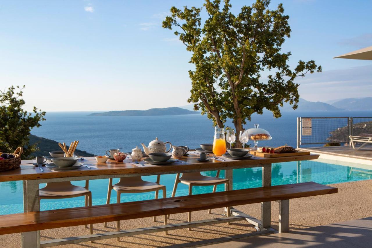 Villa Sirina Of Blue Caves Complex With Amazing View Gurantees Calm And Mind Relaxation 시보타 외부 사진