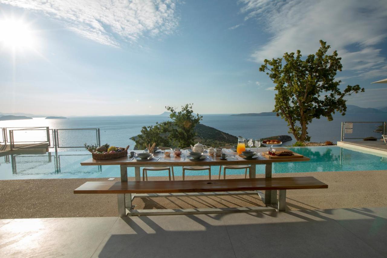 Villa Sirina Of Blue Caves Complex With Amazing View Gurantees Calm And Mind Relaxation 시보타 외부 사진