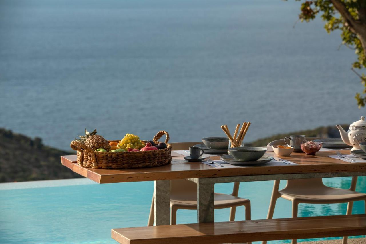 Villa Sirina Of Blue Caves Complex With Amazing View Gurantees Calm And Mind Relaxation 시보타 외부 사진