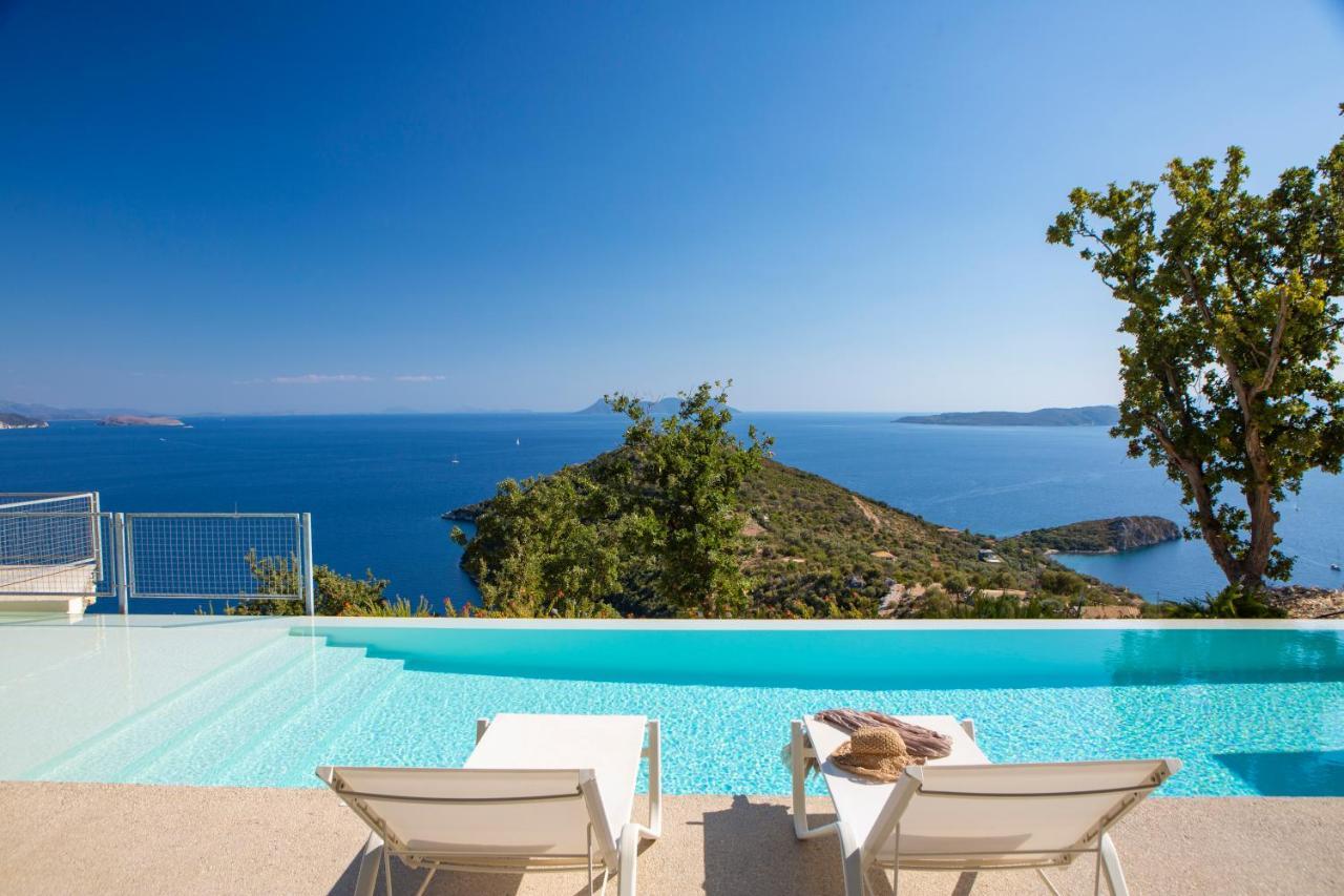 Villa Sirina Of Blue Caves Complex With Amazing View Gurantees Calm And Mind Relaxation 시보타 외부 사진