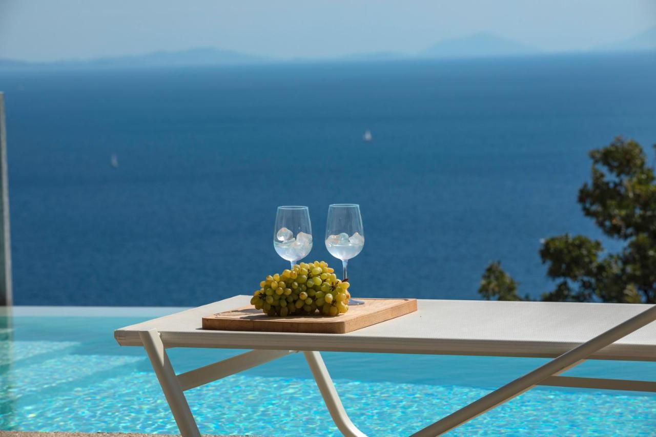 Villa Sirina Of Blue Caves Complex With Amazing View Gurantees Calm And Mind Relaxation 시보타 외부 사진