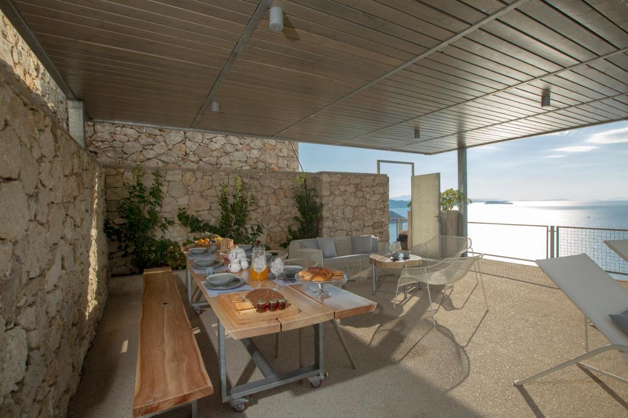 Villa Sirina Of Blue Caves Complex With Amazing View Gurantees Calm And Mind Relaxation 시보타 외부 사진