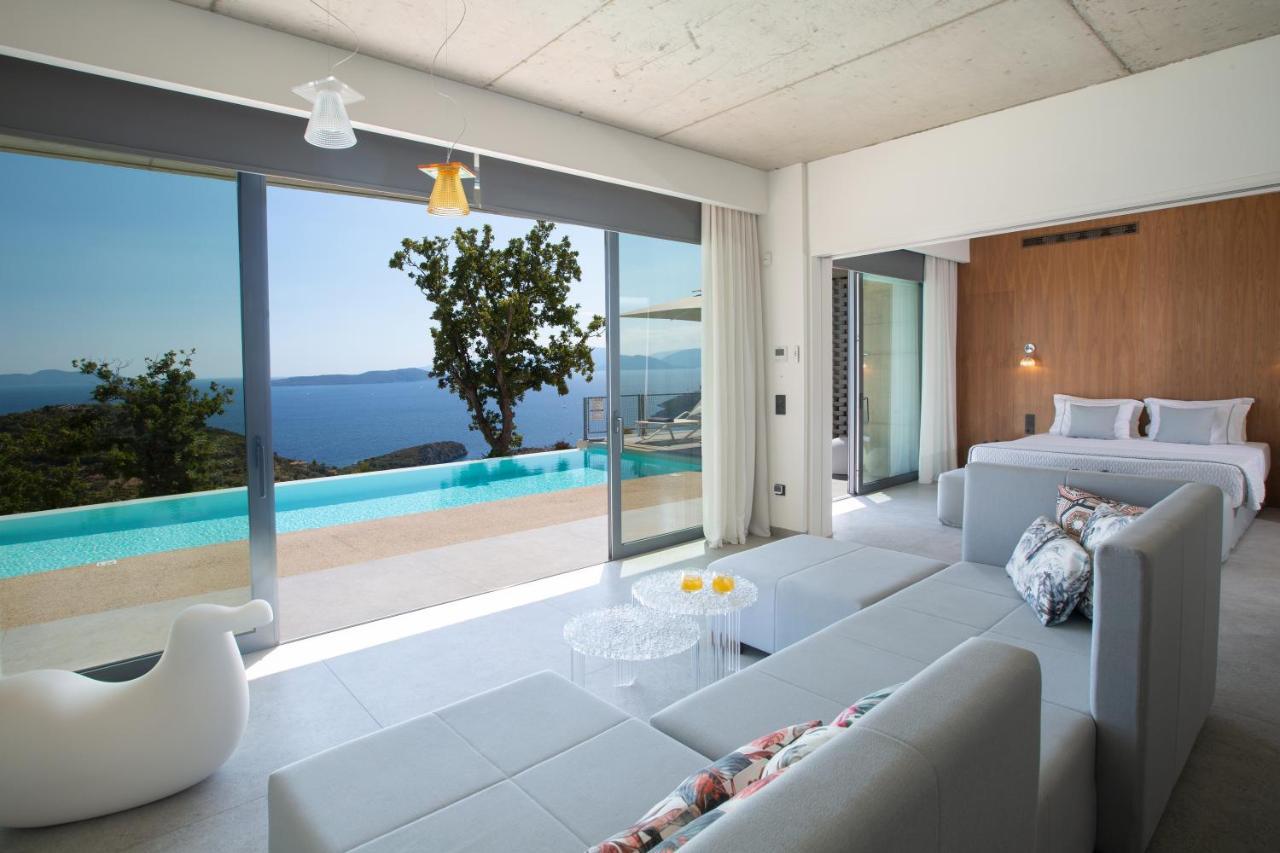 Villa Sirina Of Blue Caves Complex With Amazing View Gurantees Calm And Mind Relaxation 시보타 외부 사진